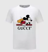 acheter t-shirts homme gucci mickey mouse gg white